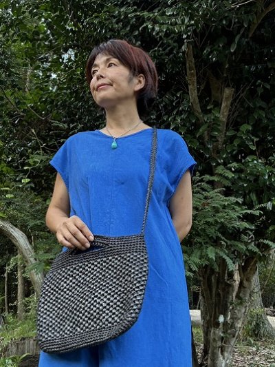 画像3: 【1点限り】温子さんの編んだバッグ（手提げ・肩掛けタイプ）