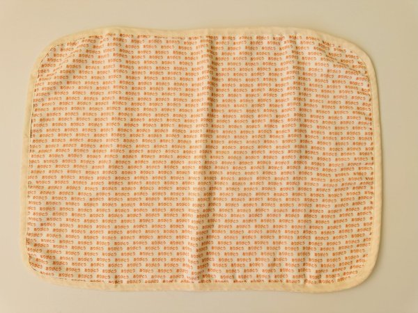 画像2: 【入荷待ち】ありがとうガーゼ枕カバー（ゴム付き） (2)