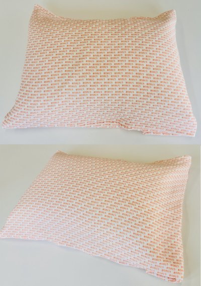 画像1: 【入荷しました】ありがとうガーゼ枕カバー（袋状）