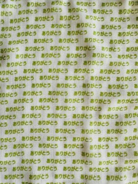 画像3: 【入荷しました】ありがとうガーゼ枕カバー（袋状） (3)