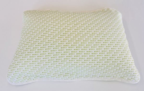 画像2: 【入荷しました】ありがとうガーゼ枕カバー（ゴム付き） (2)