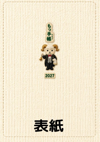 画像1: 【発売中】もっ手帳（もってちょ）くれいん舎オリジナルシール付き『メール便可』 (1)
