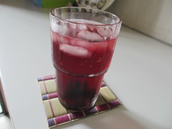 自家製の桑の実酒